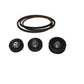 Idler Pulley Kit W/ Hydro Transmission Drive Belt Fits John Deere LT155 LT166