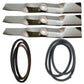 48C Mower AM141907 Blades & Belts Kit Fits John Deere