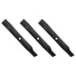 Set of 3 Mower Blades Fits John Deere X465 X475 X585 X744 X748 62" Deck M158112