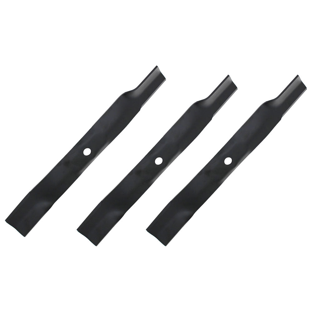 Set of 3 Mower Blades Fits John Deere 2025R 2027R 2032R 2210 62" Deck M158112