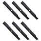 Qty 6: Hi-Lift Lawn Mower Blades Fits John Deere Replaces M158112