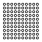 LG280104 Qty 100: Starter Drive Gear Fits John Deere 125
