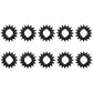 Ten Starter Gears 5086H Fits Briggs and Stratton 280104S 693058 693059 695708