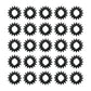 (25) Starter Drive Gears Fits Briggs and Stratton, MTD, Murray 4114, 4115, 4194