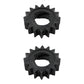 2 Lawn Mower Starter Gears Fits Briggs and Stratton 5086H Fits Craftsman 5086K