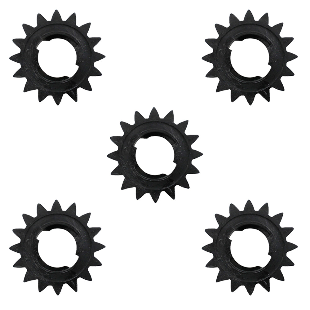 (5) Starter Motor Drive Gears 050368 50368 Fits Lesco Replacement 16 Tooth Gear