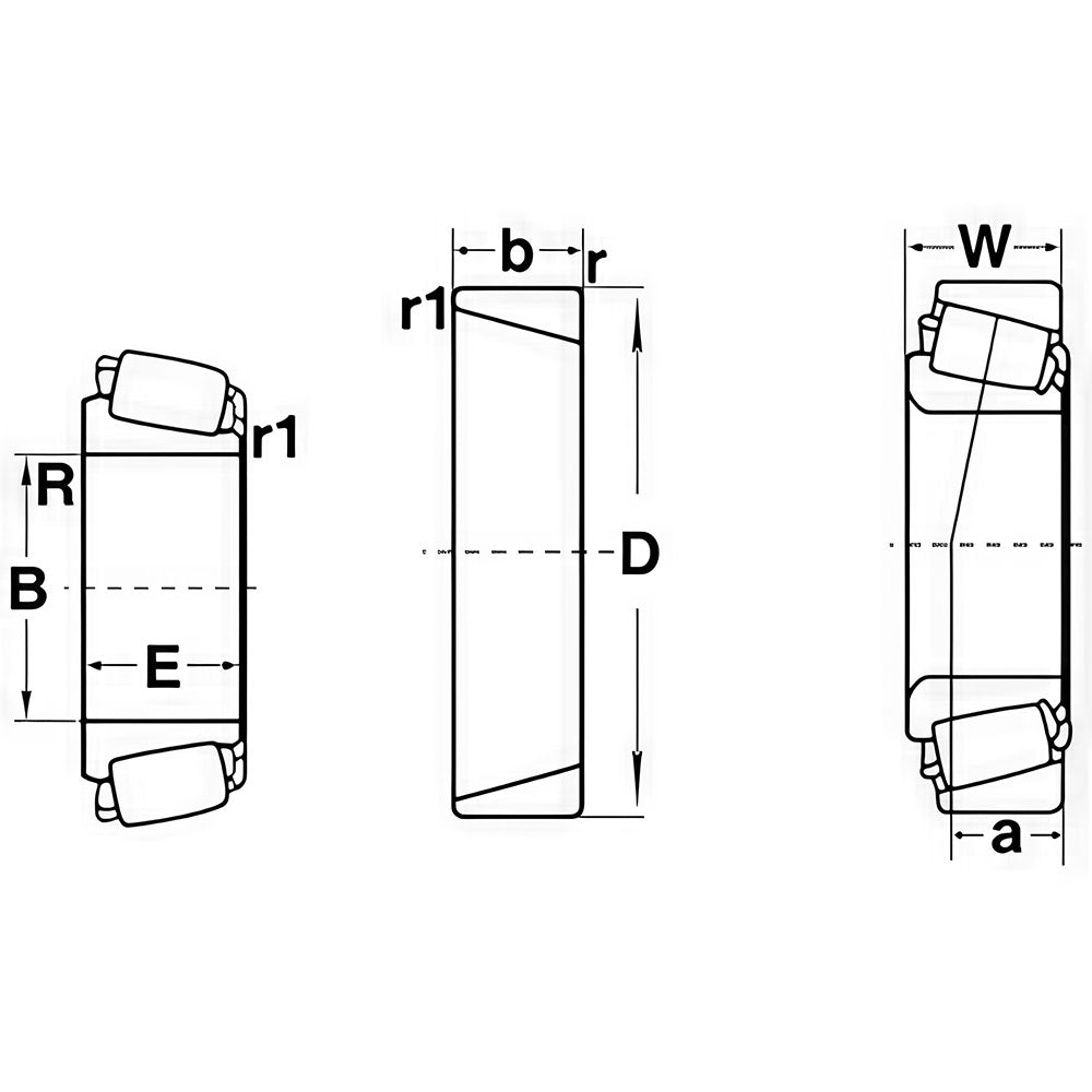 Bearing JD9117 Fits Ford New Holland 5600 5700 6600 6700 6710 7610