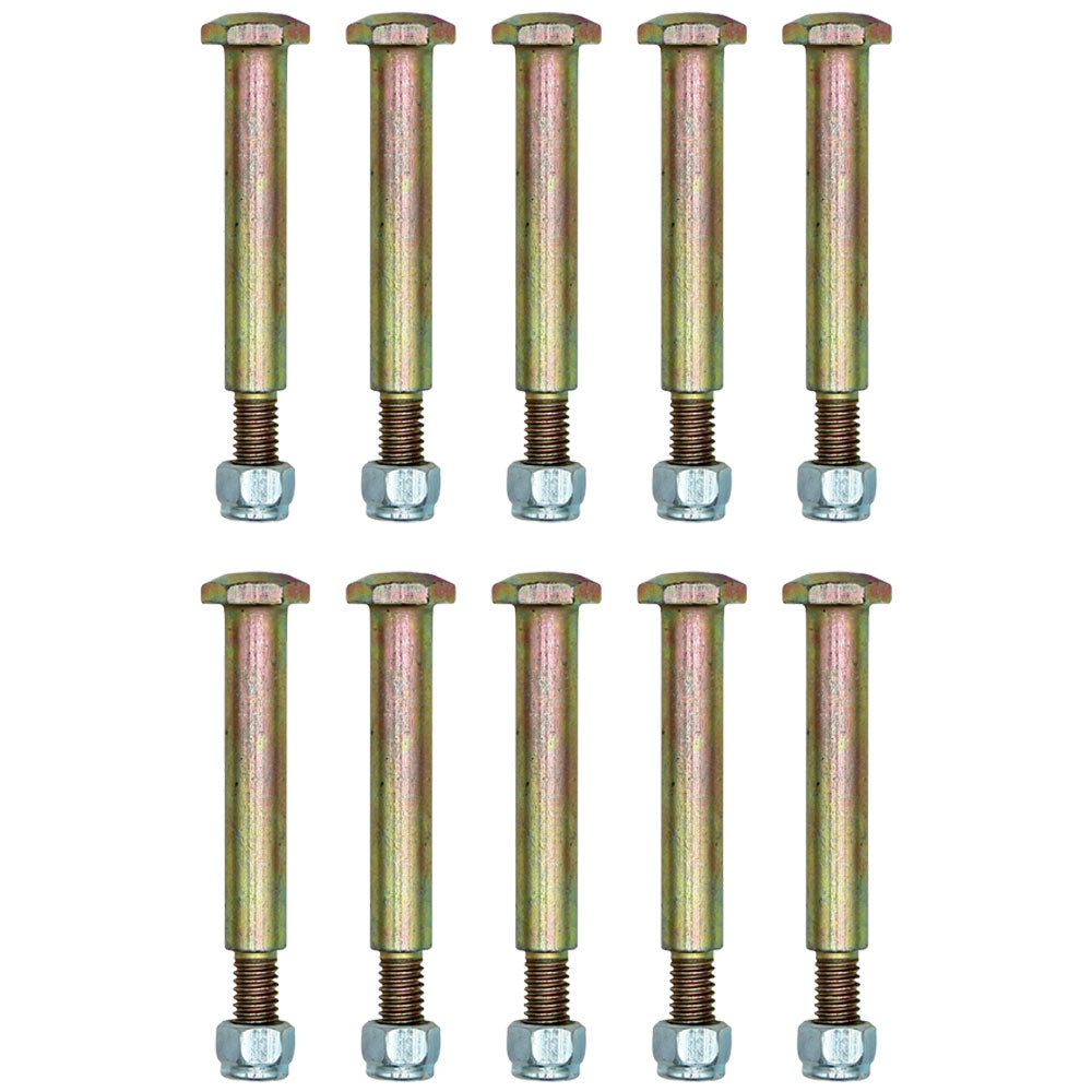 Qty 10: Wheel Bolt and Lock Nut Kits Fits Cub Cadet Replaces 40340