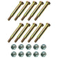 Qty 10: Wheel Bolt and Lock Nut Kits Fits Cub Cadet Replaces 40340