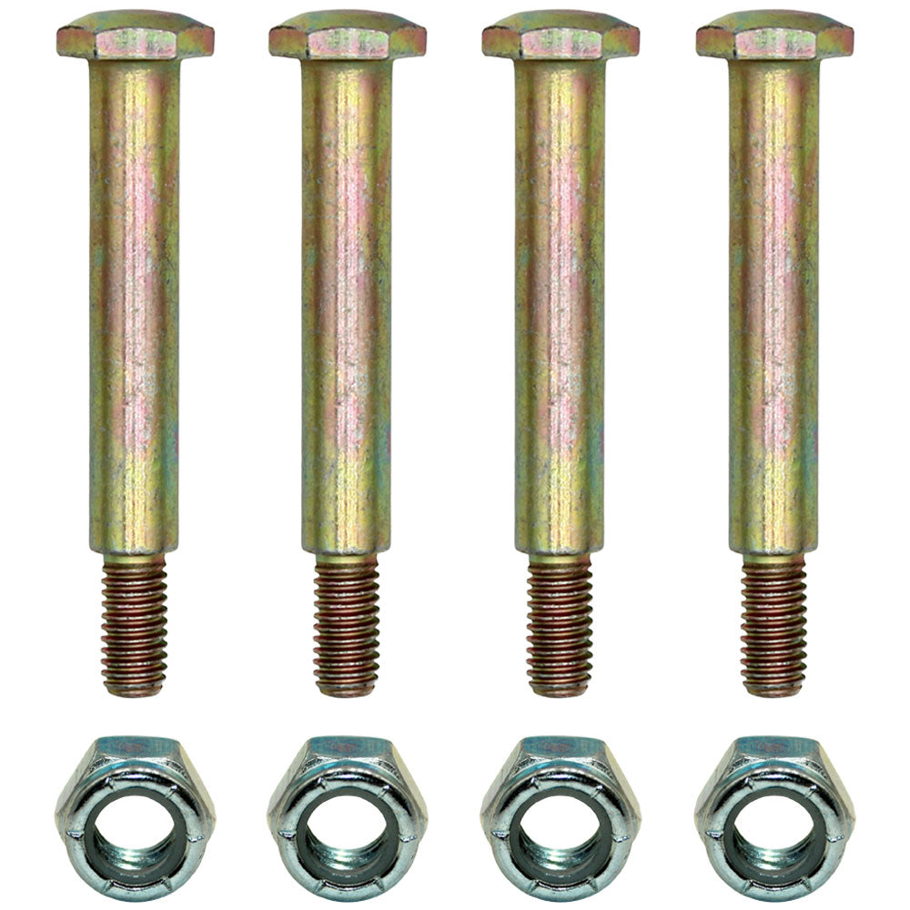 Qty. 4: Wheel Bolt and Lock Nut Kits Fits MTD Replaces 40340
