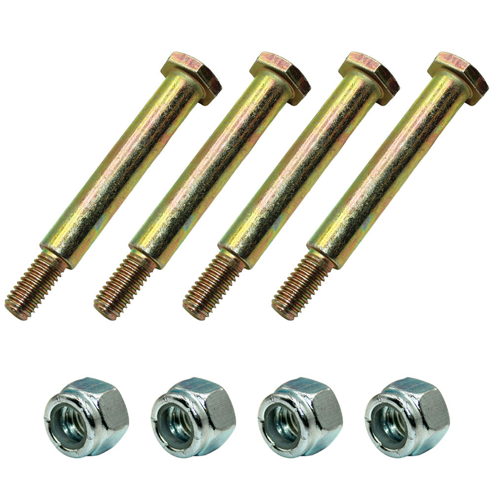 Qty. 4: Wheel Bolt and Lock Nut Kits Fits MTD Replaces 40340