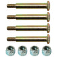 Qty. 4: Wheel Bolt and Lock Nut Kits Fits Cub Cadet Replaces 40340