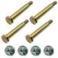 Qty. 4: Wheel Bolt and Lock Nut Kits Fits Cub Cadet Replaces 40340