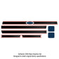 83952740 Hood Decal Set Fits Ford/New Holland