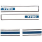 83928533 Hood Decal Set Fits Ford/New Holland 7700