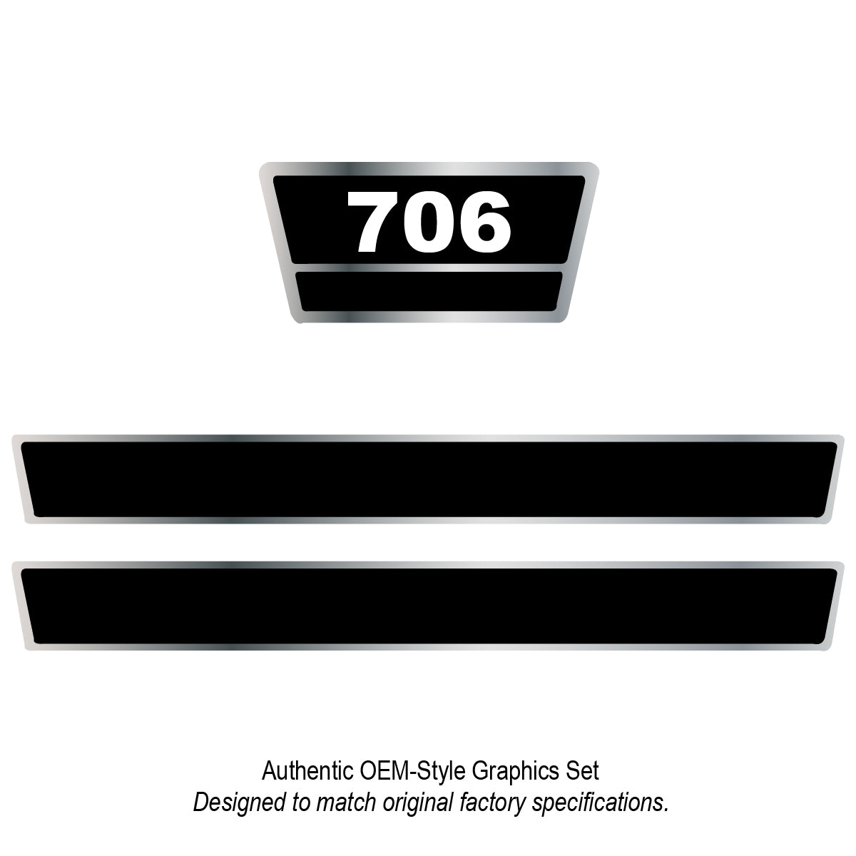 HKIH706 - Hood Decal Set