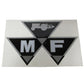 Decal 6" 1 Piece Triple Triangle Logo Fits Massey Ferguson Replaces MAE30-1235