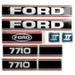 83952744 Decal Set Fits Ford/New Holland 7710