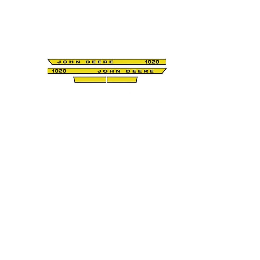 JD400 Hood Decal Set Fits John Deere