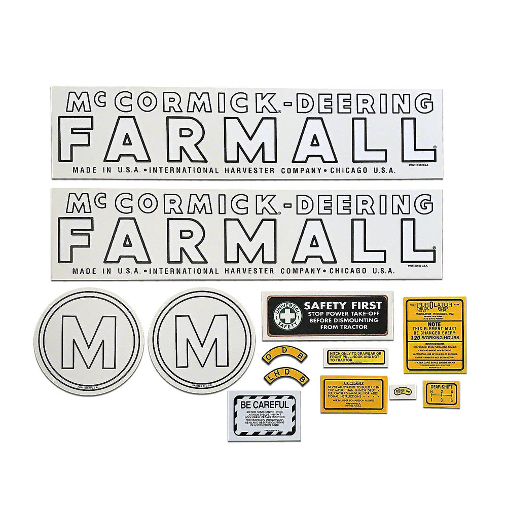 Tractor Decal Set Fits International Replaces MAE30-1368