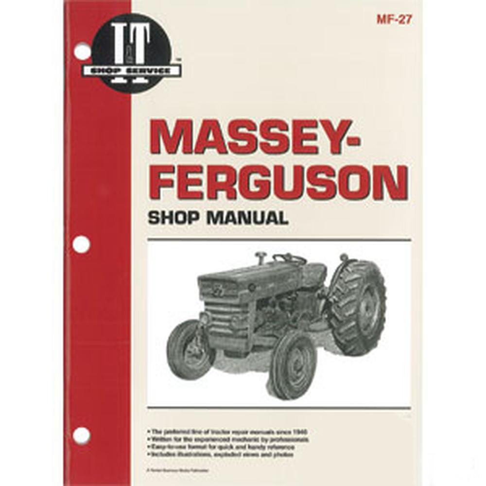 595-MF27 Shop Manual Fits Massey Ferguson