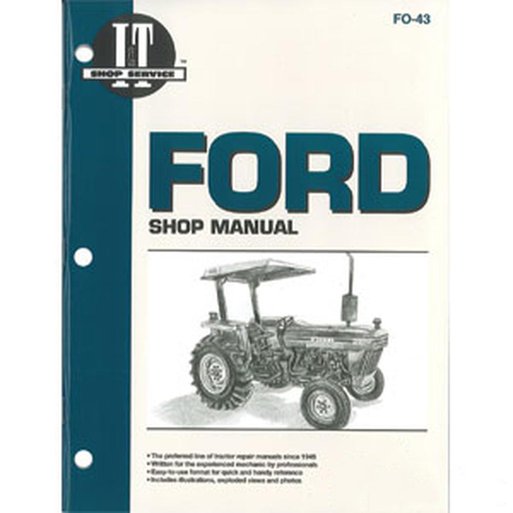 595-FO43 Shop Manual Fits Ford/New Holland