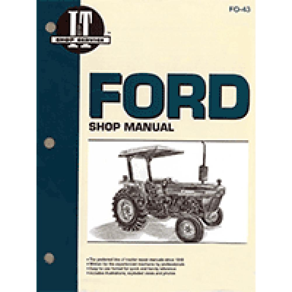 595-FO43 Shop Manual Fits Ford/New Holland
