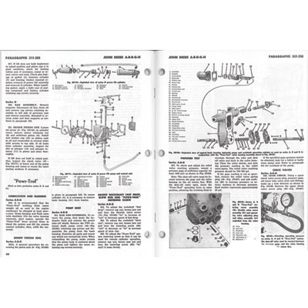 281105 Shop Manual Fits John Deere