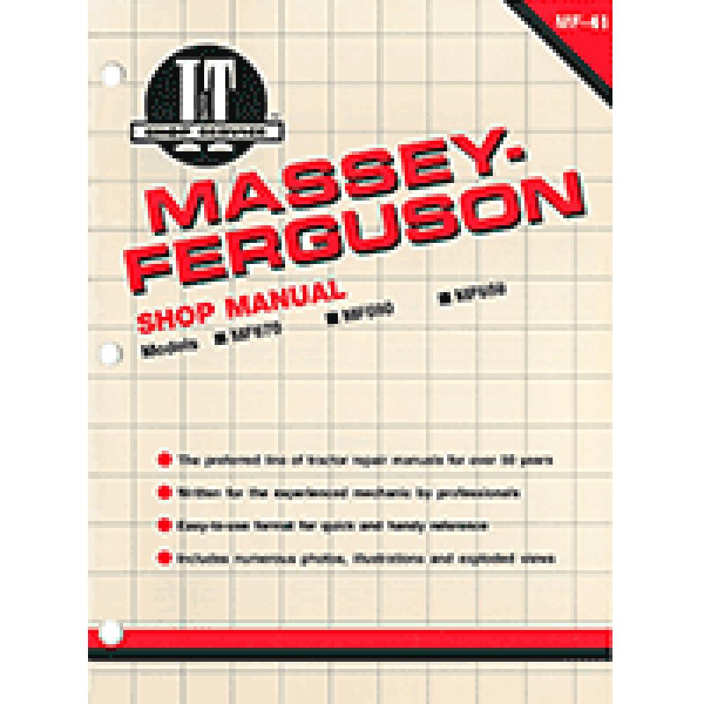 MF-41 Service Manual Fits Massey Ferguson 670 690 698