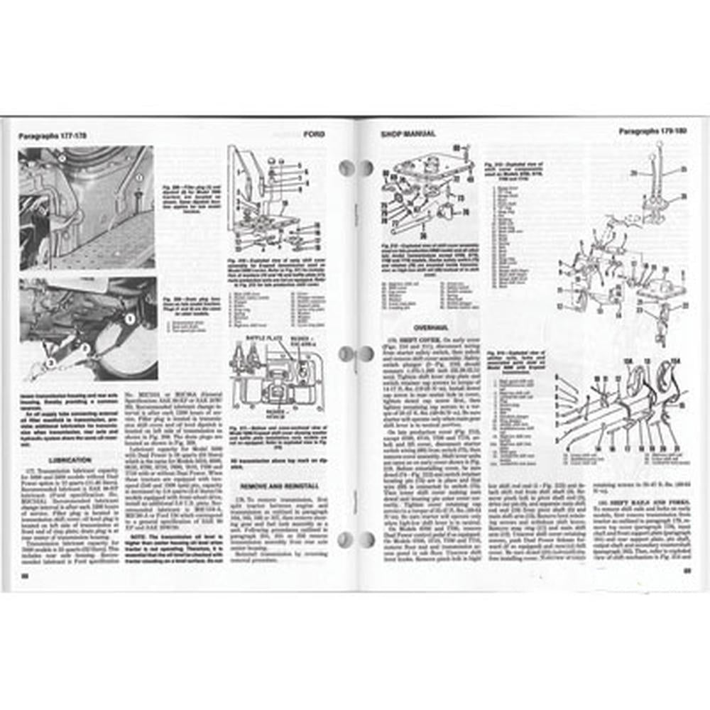 595-FO42 IT Shop Manual Fits Ford/New Holland