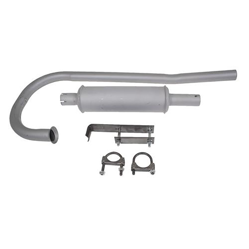 2-pc Vertical Muffler Assembly Fits TE20 TO20 TO30 A-MF1810 A-MF1810-A MF-18