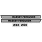 M12-01-14 Hood Decal Set Fits Universal Products