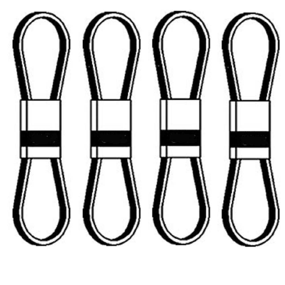 83101673 Main Drive Belt (Set of 4) Fits Kuhn