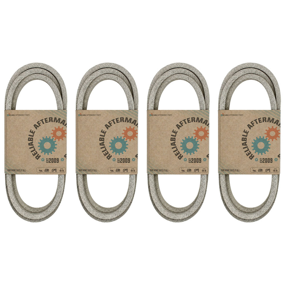Four 43301603 Belts fit Vicon CM165 CM167 CM216 CM217 CM2200 CM240 Cm247