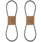 Pack of Two 482531 Pump Drive Belts 482716 Fits Scag Tiger Fits Cub STC61A-23KA