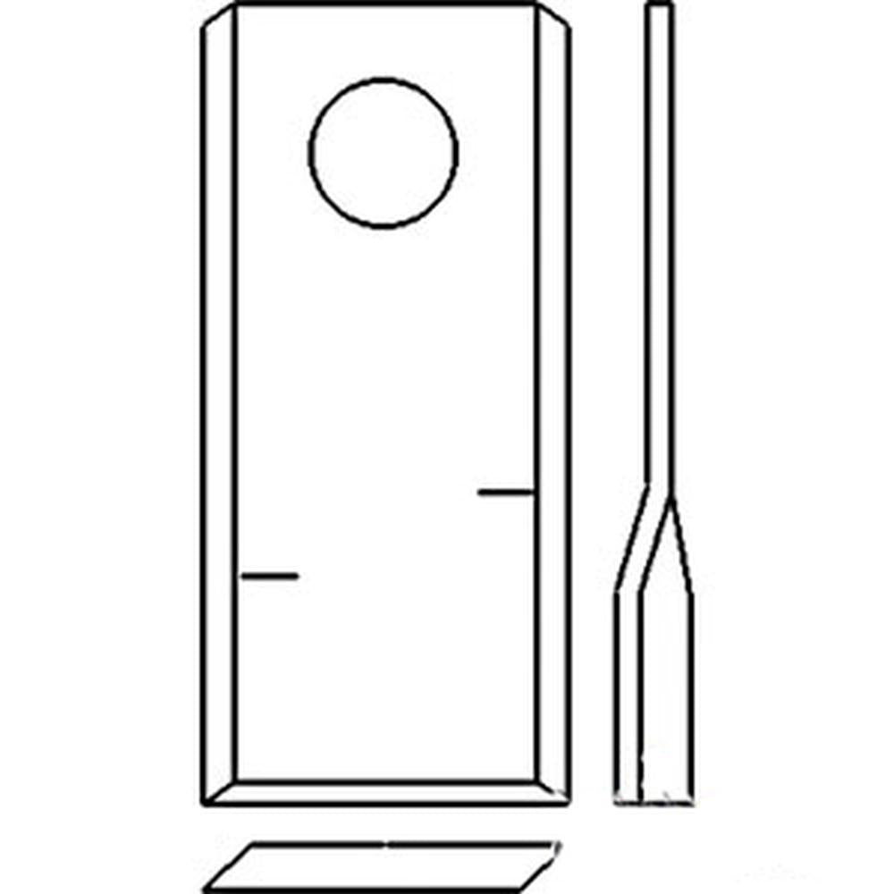 1398880 Disc Mower Blade Fits Krause