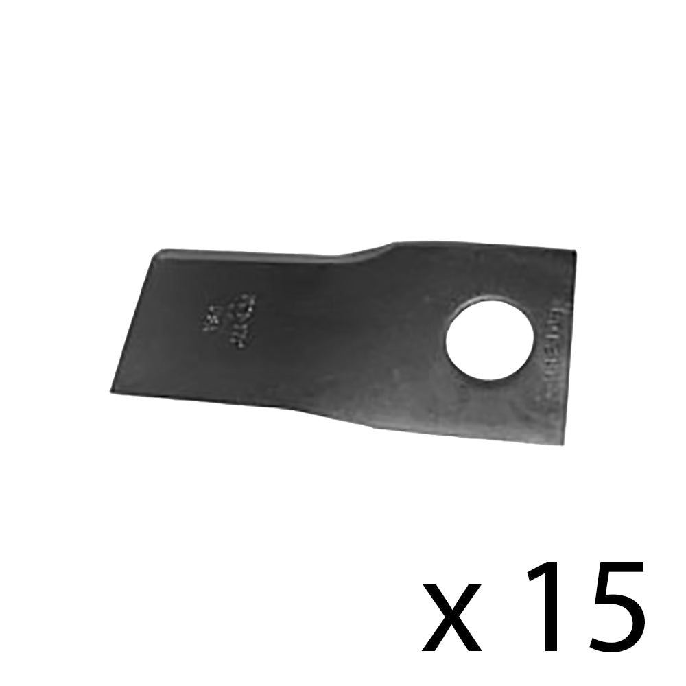 MOE70-0006_x15 Qty 15: Disc Mower Blade Fits Krone AFA243 AFA283 AFL283 AM203