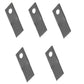 MOE70-0006_x5 Qty 5: Disc Mower Blade Fits Fella SM210 SM270 SM300 SM310 SM320