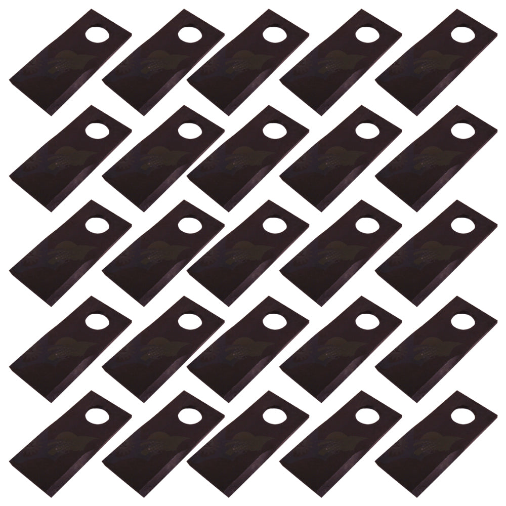 Qty 25: Left Hand Blade  Fits Rhino Replaces 00787167