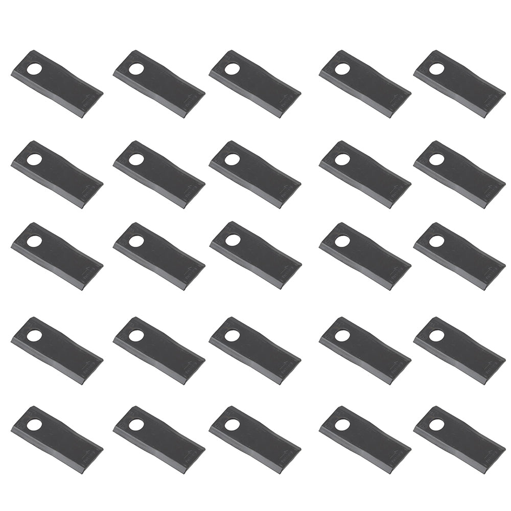 25 Left-Hand Blades Fits Kuhn Disc Mower Models FC250 FC300 113268 A-76N945