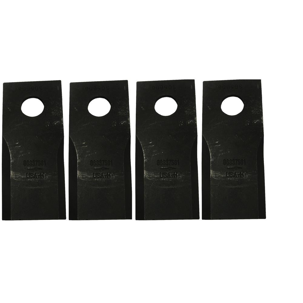 853820 Qty 4: LH Disc Mower Blade Fits Ford/New Holland 411