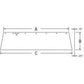 DC26925 DC31782 Right Hand Safety Curtain Fits John Deere 1350 1360 1460 1470