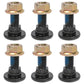 E-AE71254 Mower Blade Bolt & Nut Kit (6pcs) Fits John Deere 635, 630, 625, 535