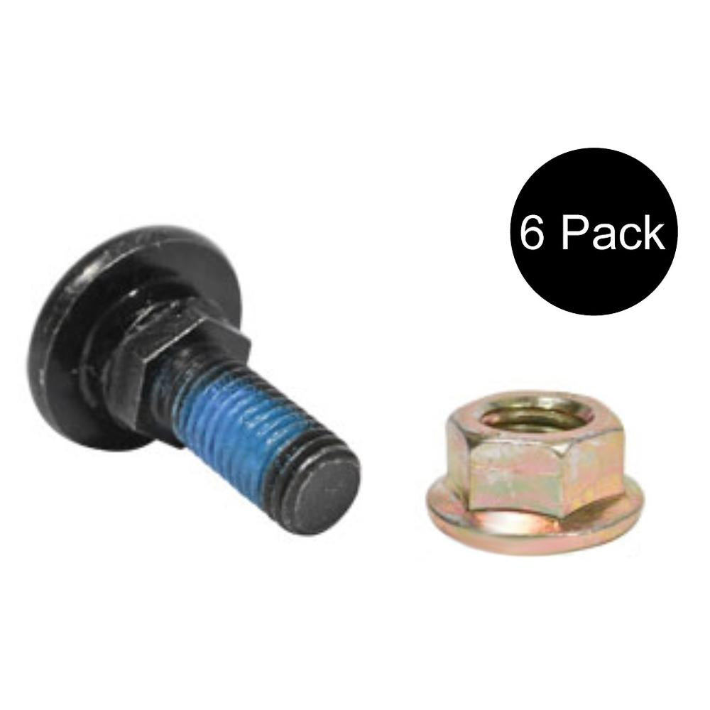 Qty 6: Blade Bolt & Nut Fits John Deere Replaces AE71254