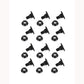 305.77.200 (nut) Qty 12: Mower Blade Bolt with Nut Fits Vicon