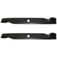 Set of 2 Mower blades to fit AYP Fits Husqvarna 38" 532134148 6190 95-003