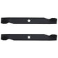 (2) Hi Lift Mower Blades Fits Husqvarna 38" Decks Repl. 532138497 138497