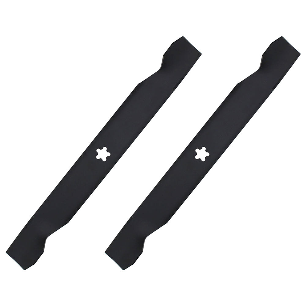 (2) HD Blades Fits Craftsman 127842 138497 Fits Husqvarna 5321384-97 532127