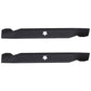 (2) HD Blades Fits Craftsman 127842 138497 Fits Husqvarna 5321384-97 532127