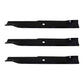 30227-60H-MEDLIFT Qty 3: Med Lift Mower Blade Fits Dixie Chopper